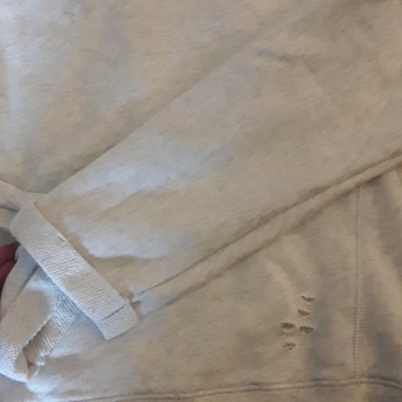 EUC  America Eagle oatmeal marl sweatshirt - Picture 4 of 4